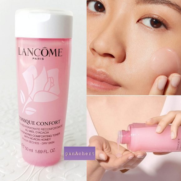 تونر کانفورت پاک کننده منافذ و آبرسان لانکوم Lancome TONIQUE CONFORT - تصویر 3
