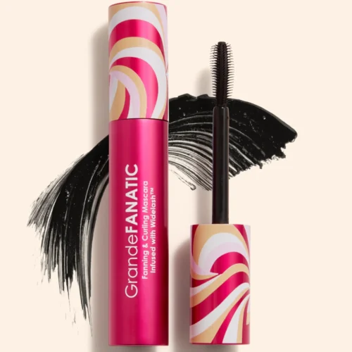 ریمل گرنده فَنَتیک فنینگ و حالت‌دهنده و تقویت مژه GrandeFANATIC Fanning & Curling Mascara infused with Widelash™