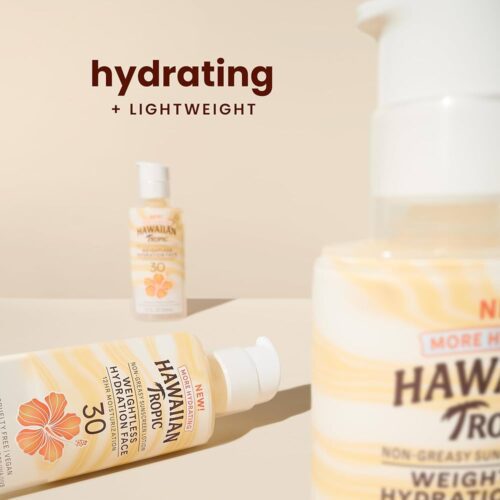 ضد آفتاب محافظ صورت هاوایی Hawaiian Tropic Hydrating Face SPF 30 (50ml)