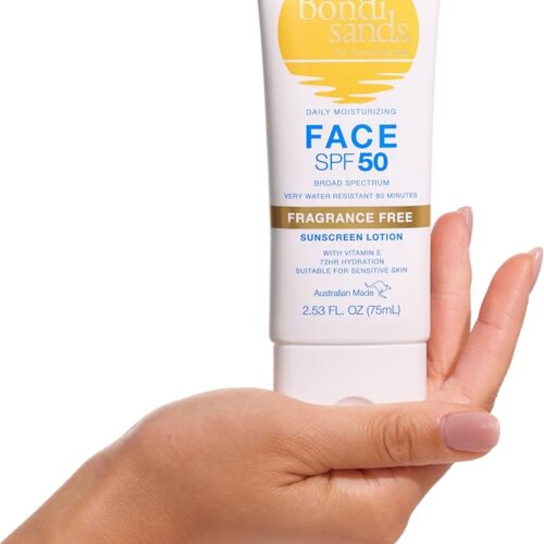 ضد آفتاب آبرسان +SPF50 باندی سندز SPF 50 Fragrance Free Sunscreen Lotion