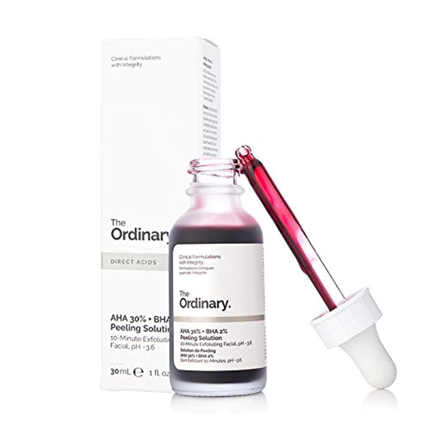پیلینگ اوردینری لایه بردار قوی the ordinary peeling AHA +BHA