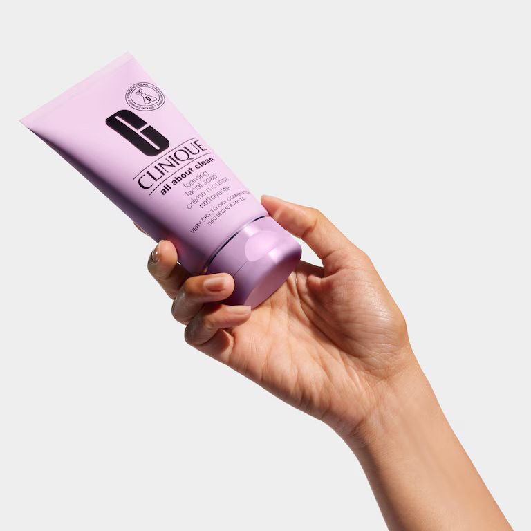 فوم شوینده کلینزر صورت پوست خشک و مختلط کلینیک | Clinique All About Clean Foaming Facial Soap - تصویر 4