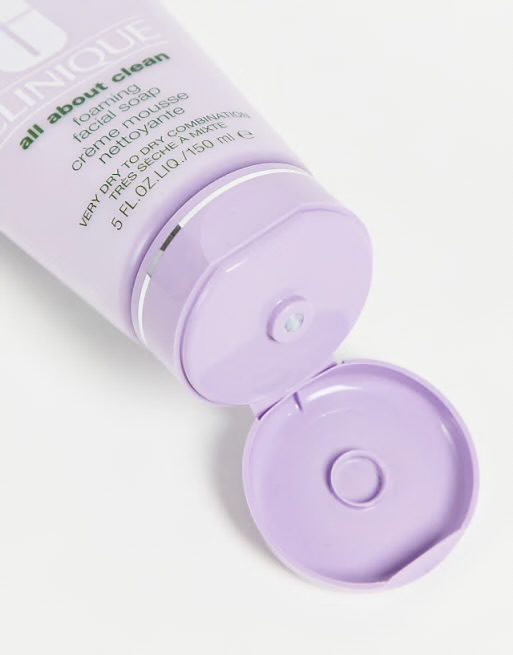 فوم شوینده کلینزر صورت پوست خشک و مختلط کلینیک | Clinique All About Clean Foaming Facial Soap - تصویر 5