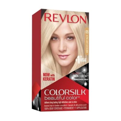 رنگ مو بدون آمونیاک کالر سیلک رولونcolor  Revlon Revlon colorsilk beautiful