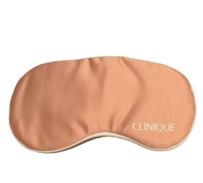 چشم بند خواب ساتن صورتی کلینیک CLINIQUE Fabric Sleep Eye Mask - Pink Satin