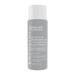 اسید مندلیک 6% و اسید لاکتیک2% پائولاز چویس Paula's Choice Skin Perfecting 6% Mandelic Acid + 2% Lactic Acid Liquid Exfoliant