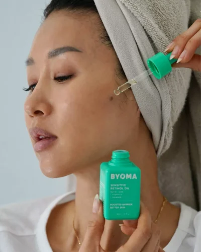IMG_3255 روغن رتینول پوست خشک و حساس byoma SENSITIVE RETINOL OIL RENEW & SMOOTH