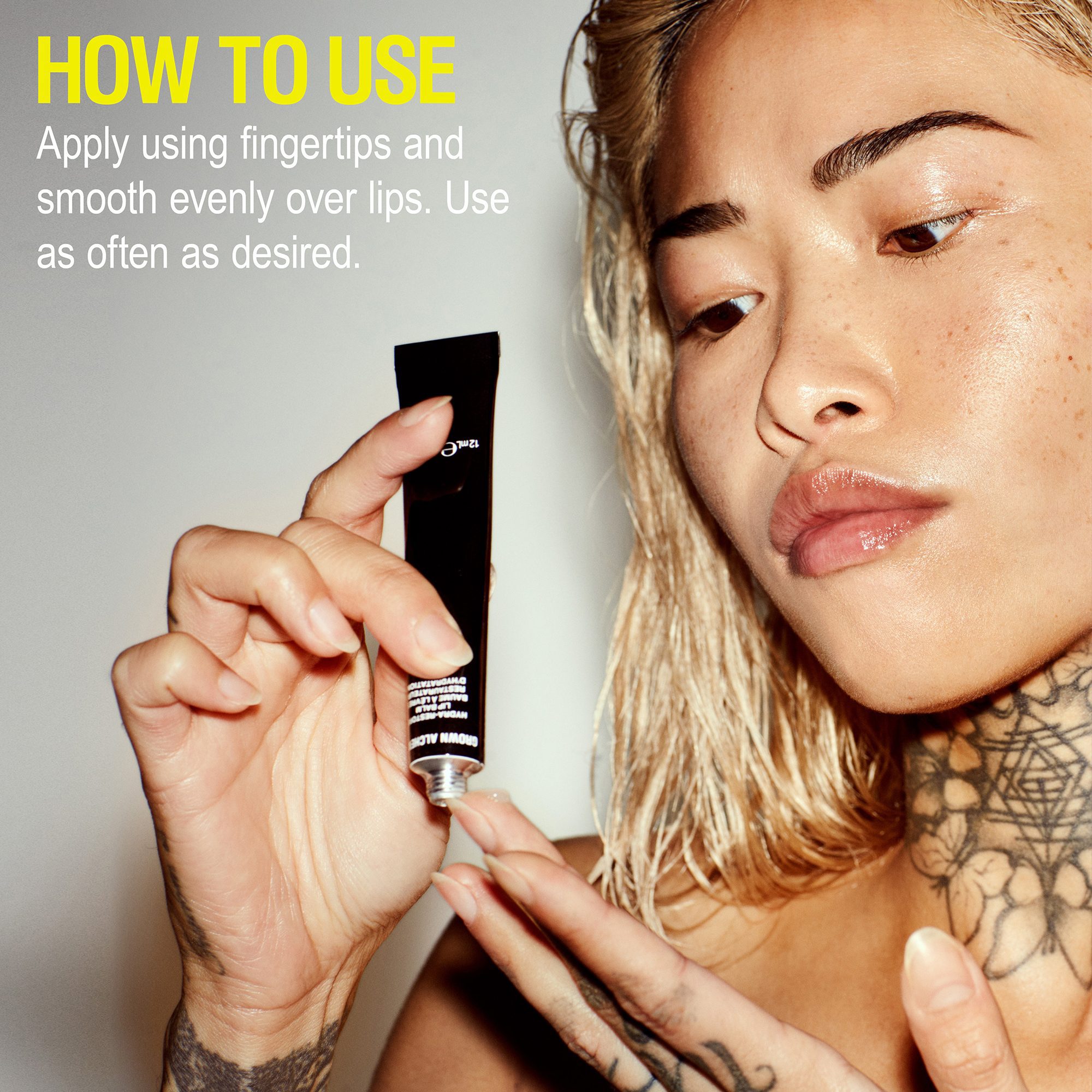 بالم لب مغذی هندوانه و وانیل گرون آلچیمست Grown Alchemist Hydra-Restore Lip Balm (Vanilla & Watermelon) - تصویر 7