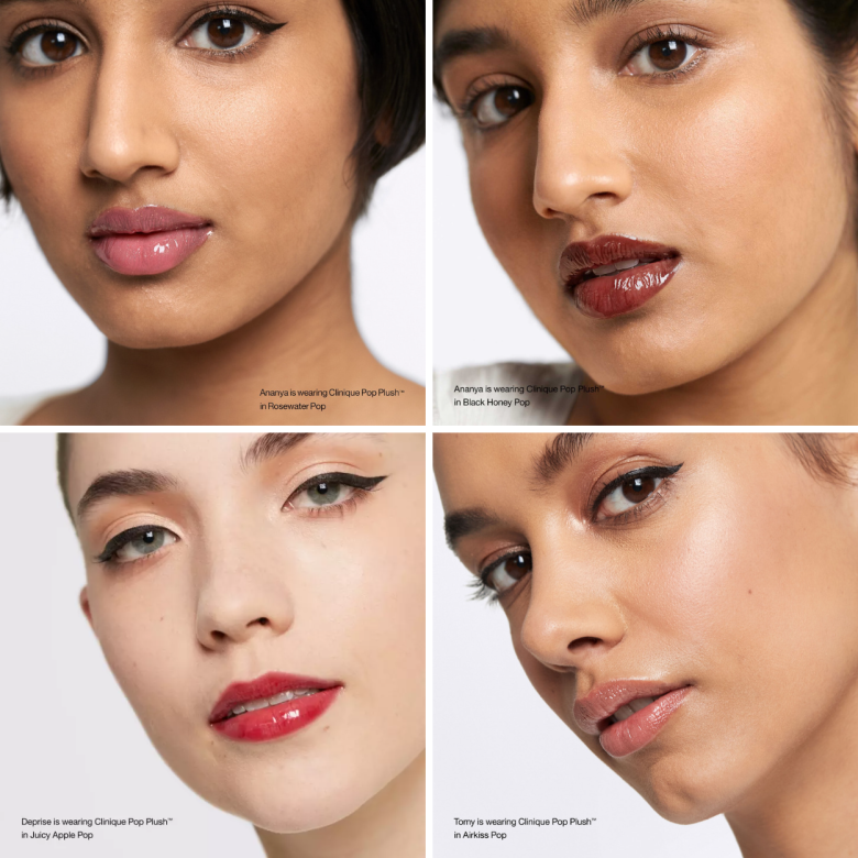 لیپ گلاس کلینیک بلک هانی Clinique Pop Plush™ Creamy Lip Gloss – Black Honey - تصویر 7