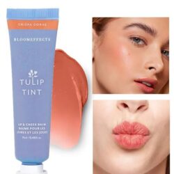تینت و بالم لب و رژ گونه تیولیپ تینت رنگ CRISPA CORAL  Tulip Tint Lip & Cheek Balm – Shade: Crispa Coral
