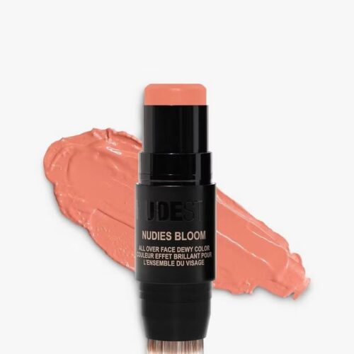 رژگونه، سایه چشم و رژ لب نودستیکس نودیز بلوم آل اور فیس رنگ سوییت پیچ پیونی Nudestix Nudies Bloom All-Over Face Dewy Colour – Sweet Peach Peony