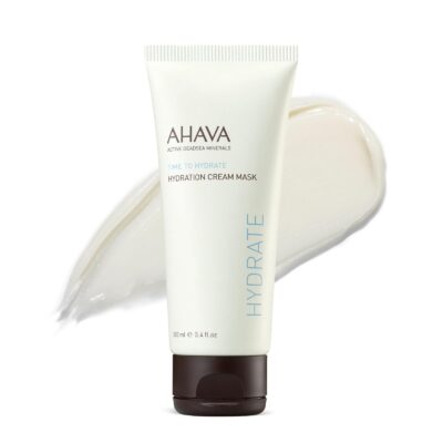 IMG_3682 ماسک خواب و کرم شب آبرسان و تغذیهکننده آهاوا Ahava Hydrating Cream Mask