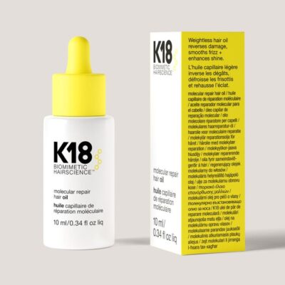 روغن موی ترمیم مولکولی حجم ۱۰ میل K18 molecular repair hair oil