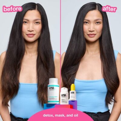 روغن موی ترمیم مولکولی حجم ۱۰ میل K18 molecular repair hair oil