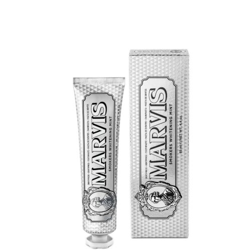 خمیر دندان سفید کننده نعنایی وارویس  Marvis Whitening Mint  smoke Toothpaste