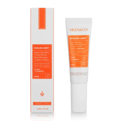 سرم آبرسان حاوی ویتامین سی  اسکین اند کو  Sicilian Light Brightening Serum SKIN&CO ROMA