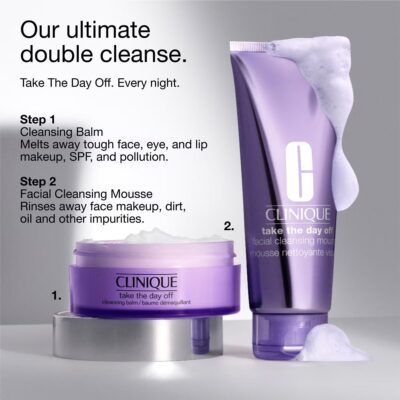 فوم پاک کننده میکاپ و شوینده صورت کلینیک Take The Day Off™ Facial Cleansing Mousse clinique