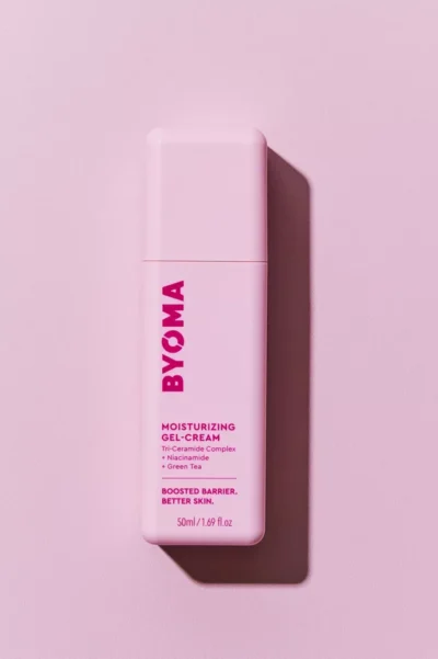 ژل کرم آبرسان و مرطوب کننده پوست بایوما حاوی نیاسینامید و چای سبز  Byoma Moisturizing Gel Cream