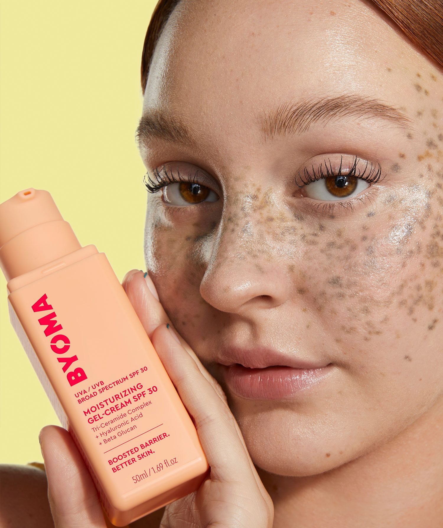 ژل کرم ضد آفتاب و مرطوب کننده بایوما BYOMA Moisturizing Gel Cream SPF30 - تصویر 2