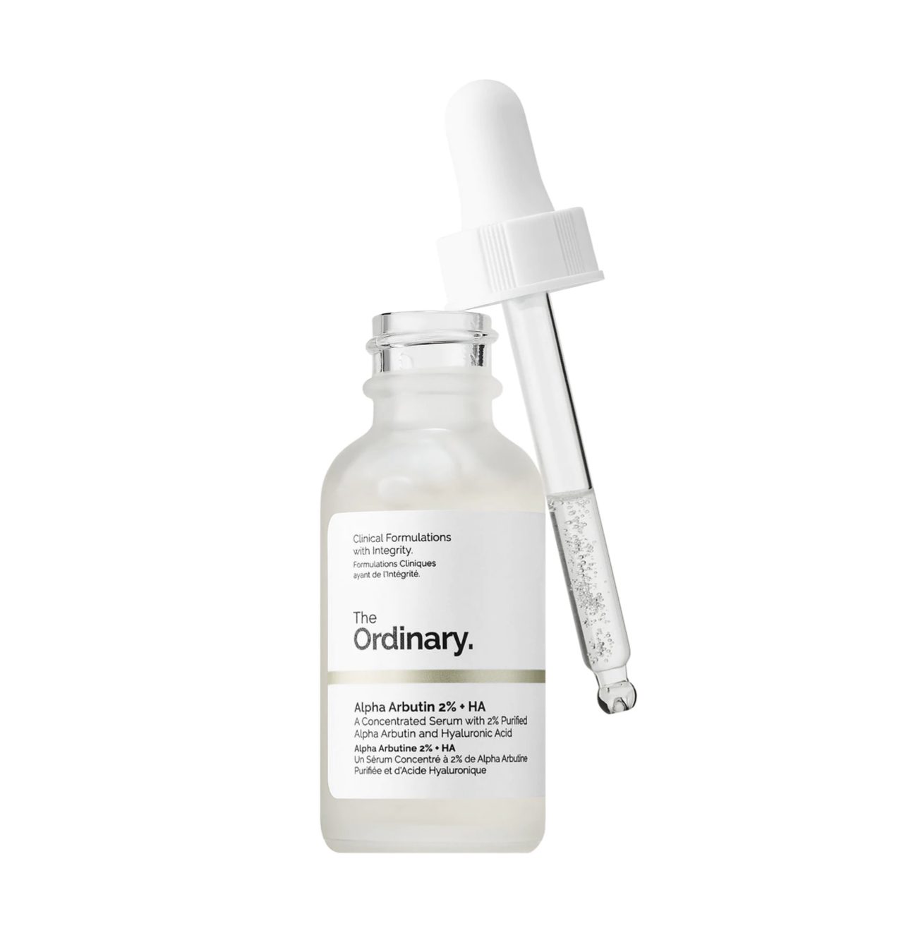 آلفا آربوتین+ هیالورونیک اسید اوردینری (هایپرپیگمنتیشن) the ordinary Alpha Arbutin 2% + HA Hyperpigmentation Serum