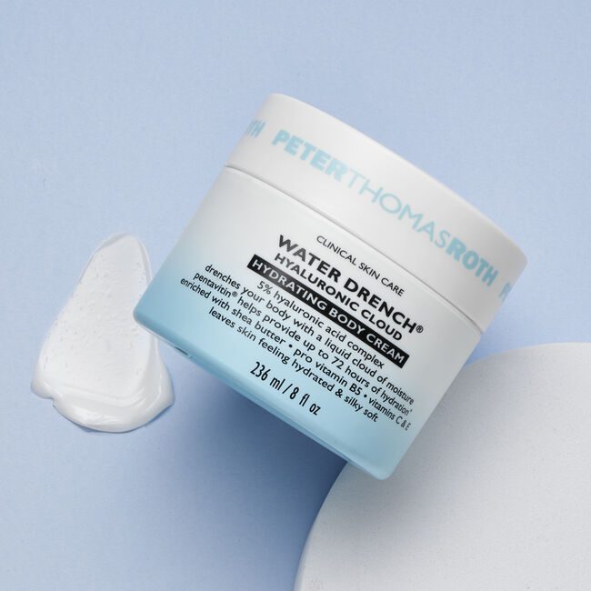 کرم بدن آبرسان پیتر توماس راث ۲۵ میل (Peter Thomas Roth Water Drench Hyaluronic Cloud Hydrating Body Cream) - تصویر 2
