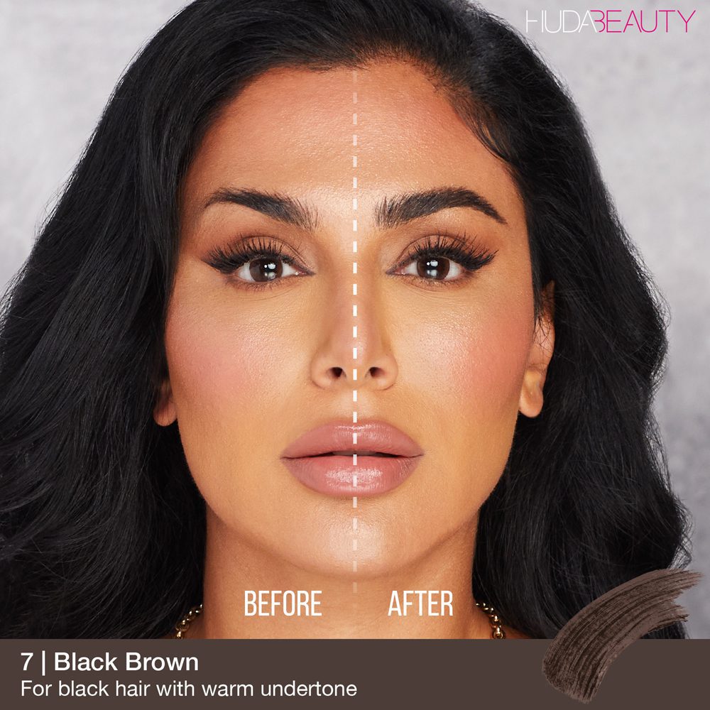 ژل ابرو مدل بمب بروز هدی بیوتی BOMBBROWS Eyebrow gel Huda Beauty - تصویر 3