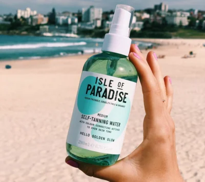 IMG_4341 اسپری آب برنز کننده پارادایس ISIE paradise Self-Tanning Wate