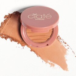 CIATELONDONBrazilianGlowBronzingPowderSWATCHinShadeSouthBeach برانزر درخشان سیاته لاندن