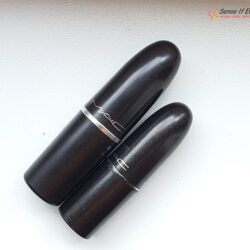 MAC-Lipstick-Full-Size-vs-Mini رژلب مک رنگ مِهر