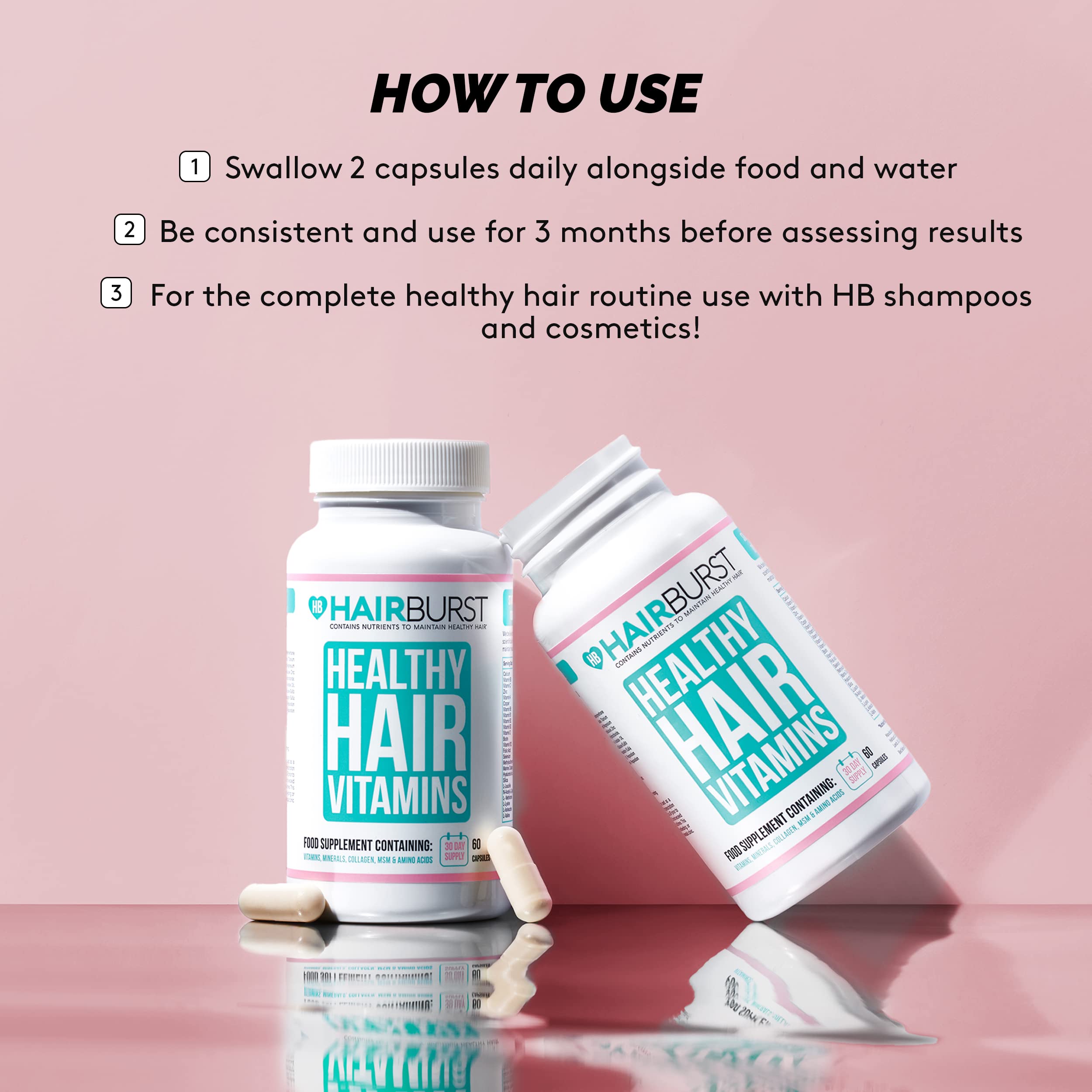 هیربرست (Hairburst) مکمل تقویتکننده مو - تصویر 4
