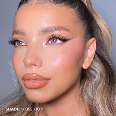IMG_9682 رژگونه مایع آیکونیک لندن مدل Sheer Blush رنگ Rose Riot