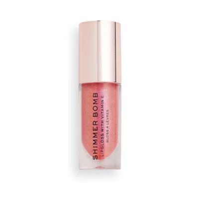 لیپ گلاس شاین‌دار رولوشن مدل Shimmer Bomb رنگ Daydream Pink