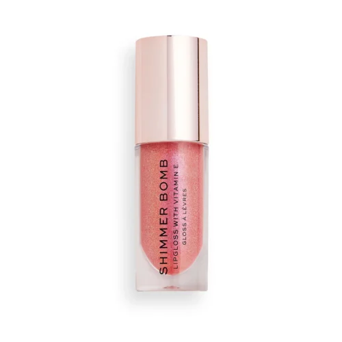 لیپ گلاس شاین‌دار رولوشن مدل Shimmer Bomb رنگ Daydream Pink