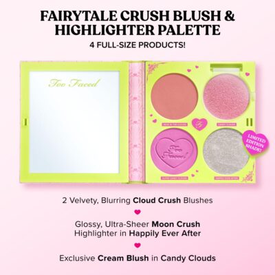پلت رژگونه و هایلایتر Fairytale Crush توفیسد