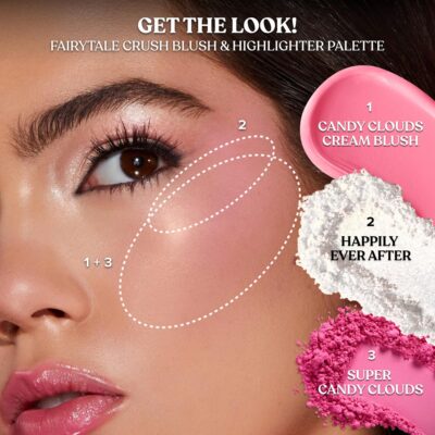 پلت رژگونه و هایلایتر Fairytale Crush توفیسد