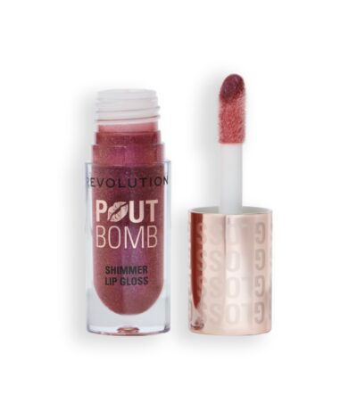 لیپ گلاس شاین رولوشن Pout Bomb – رنگ Berry Lustre